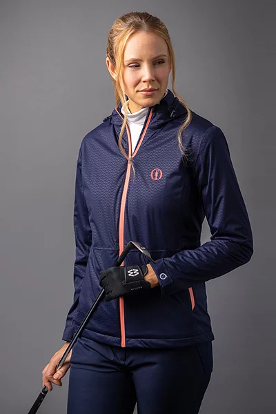 The Open Ladies Whisperdry Fleece Lined Waterproof Golf Jacket