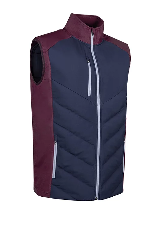 Mens Padded Bonded Thermal Golf Gilet