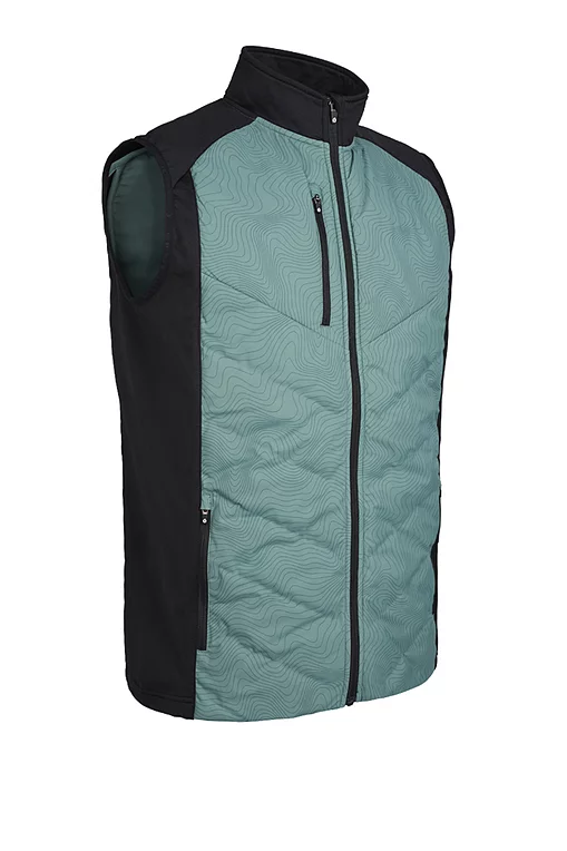 Mens Padded Bonded Thermal Golf Gilet