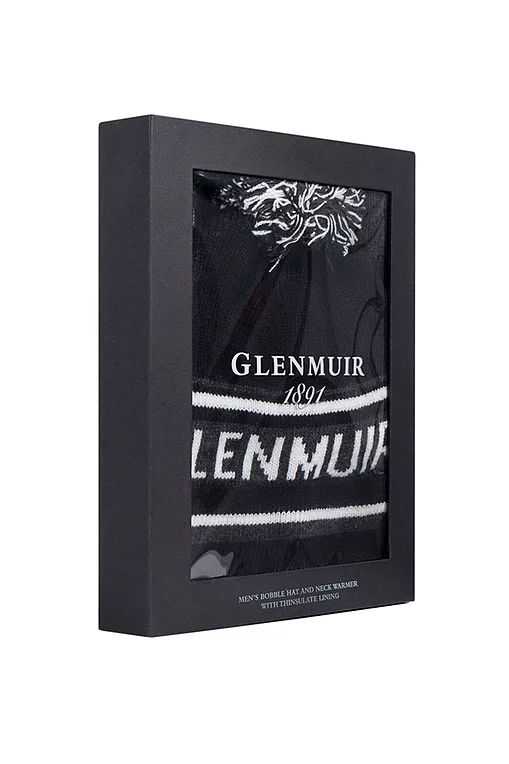 Mens Golf Bobble Hat and Neck Warmer Gift Box