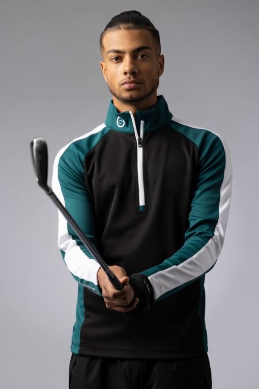 mens thermal golf tops