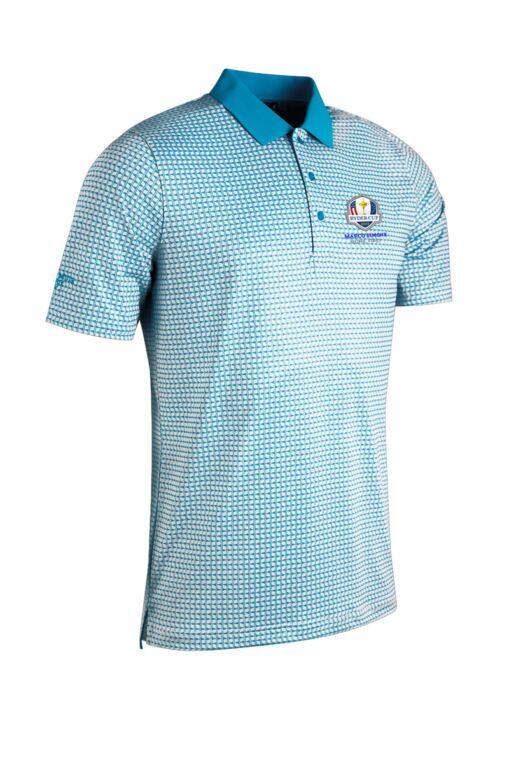 Yellow Plaid Tartan Men's Golf Shirts