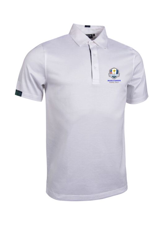Mq Golf Polo Shirt Xl Scandinavian Masters CARLSBERG Cool Max non Blu Ryder Cup 