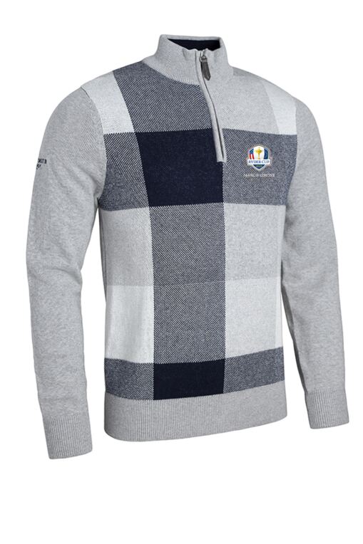 Tartan Red Plaid Men's Golf Shirts