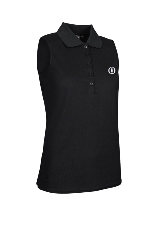 Ladies' Sleeveless Golf Shirts Stylish Women's Sleeveless Golf Shirts