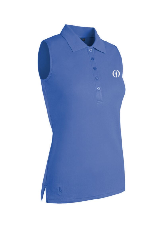 Ladies' Sleeveless Golf Shirts Stylish Women's Sleeveless Golf Shirts