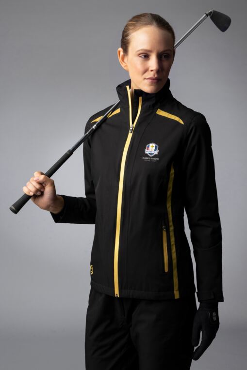 Sunderland Ladies' Black Golf Waterproofs Waterproofs and Outerwear