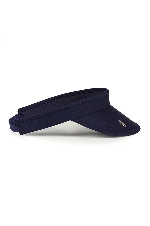 Ladies Soft Peak Performance Golf Visor Navy One Size
