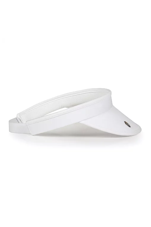 Ladies Soft Peak Performance Golf Visor White One Size