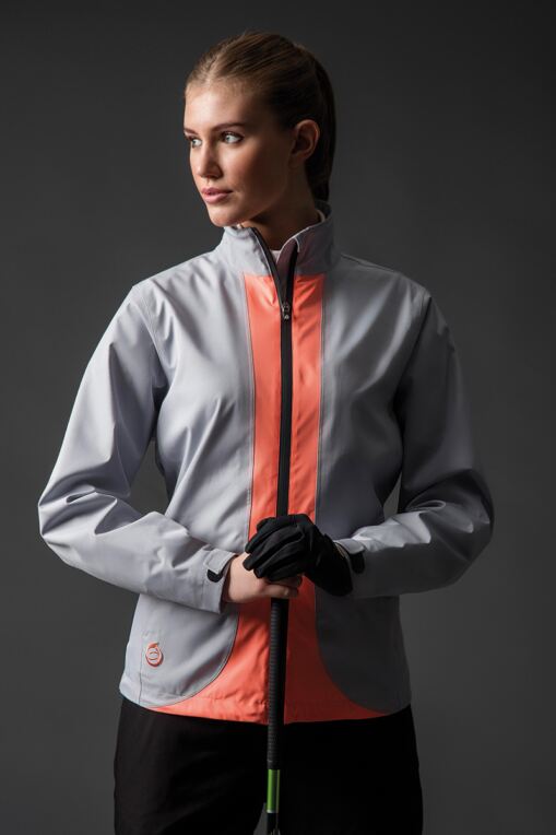 ladies short sleeve waterproof golf jackets