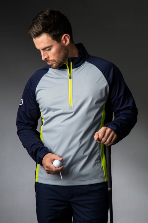 half sleeve golf windshirt