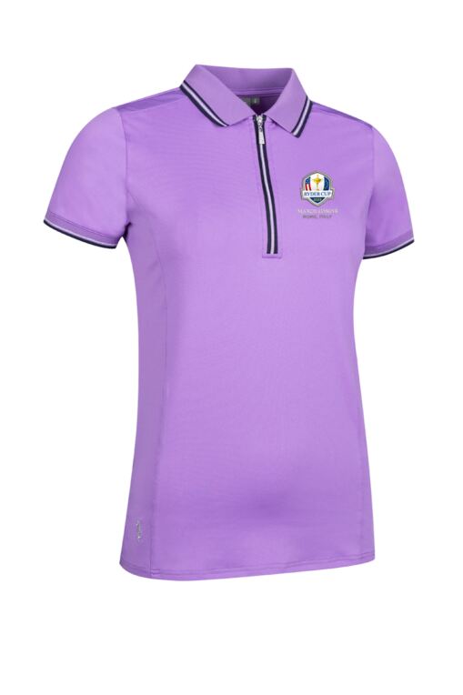 Rainbow Geometric Abstract Women's Golf Shirts