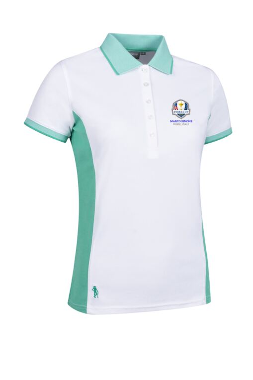 Green Baja Serape Women's Golf Shirts