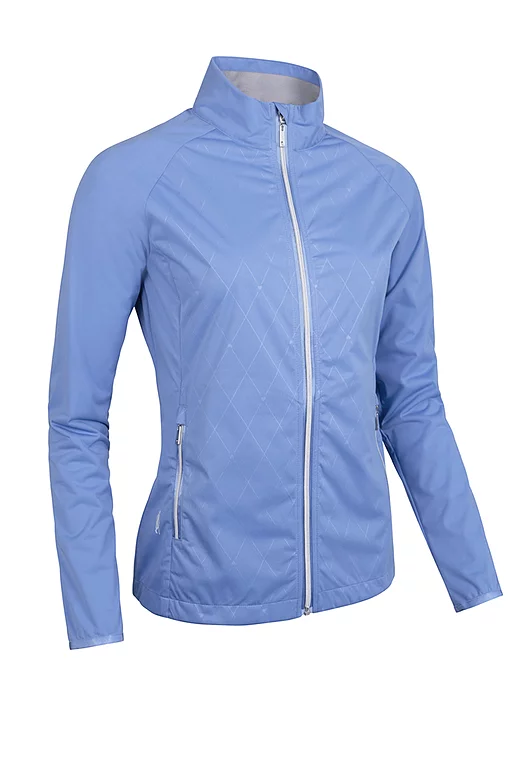 Ladies Full Zip Lightweight Stretch Water Repellent Golf Jacket Sale
