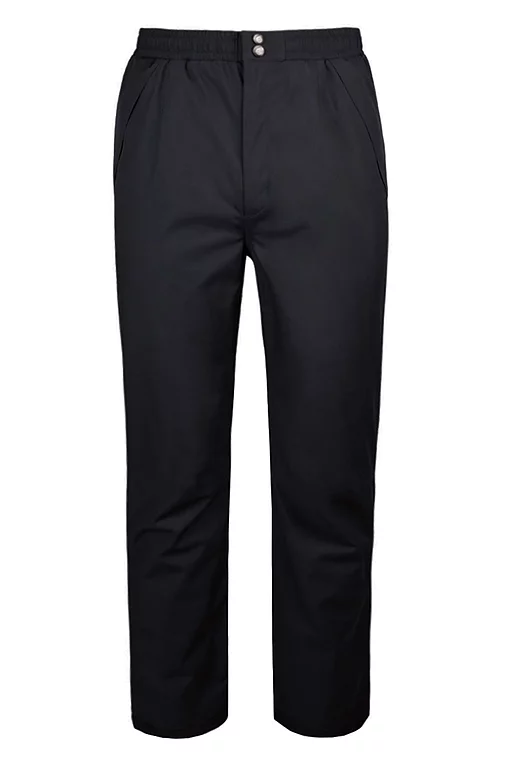 Mens Waterproof Golf Trousers Black S Regular [31"]