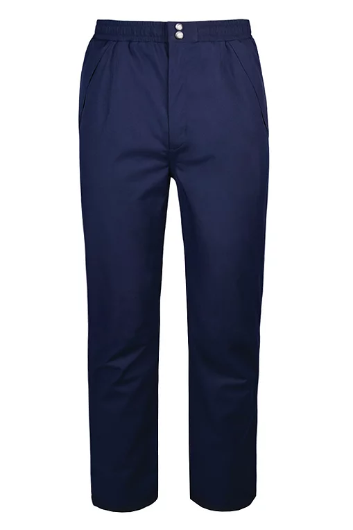 Mens Waterproof Golf Trousers Navy S Regular [31"]