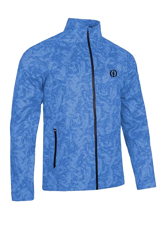 The Open Mens Whisperdry Lightweight Stretch Waterproof Golf Jacket