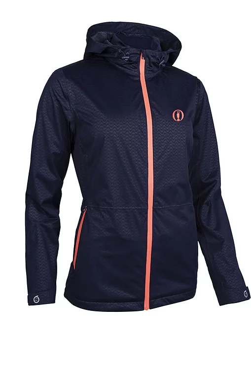 The Open Ladies Whisperdry Fleece Lined Waterproof Golf Jacket
