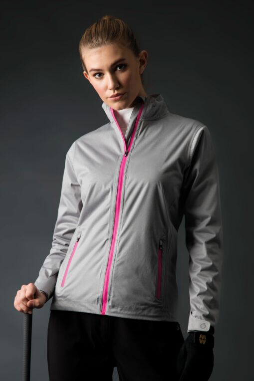 ladies short sleeve rain jacket golf