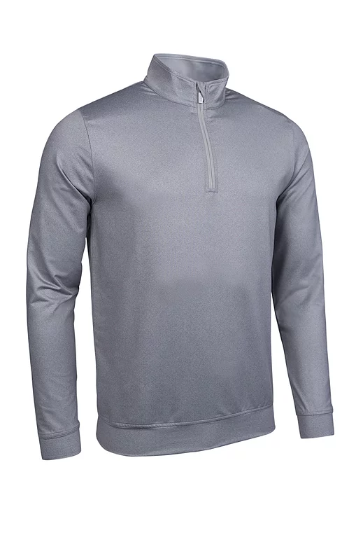 Mens Quarter Zip Lightweight Performance Golf Midlayer