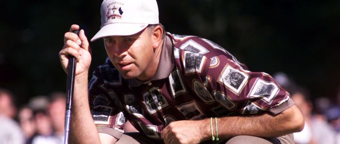 Tom Lehman surveys a shot - PA Images