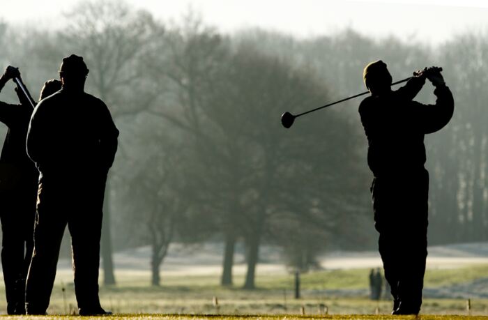 Perfect your winter golf look