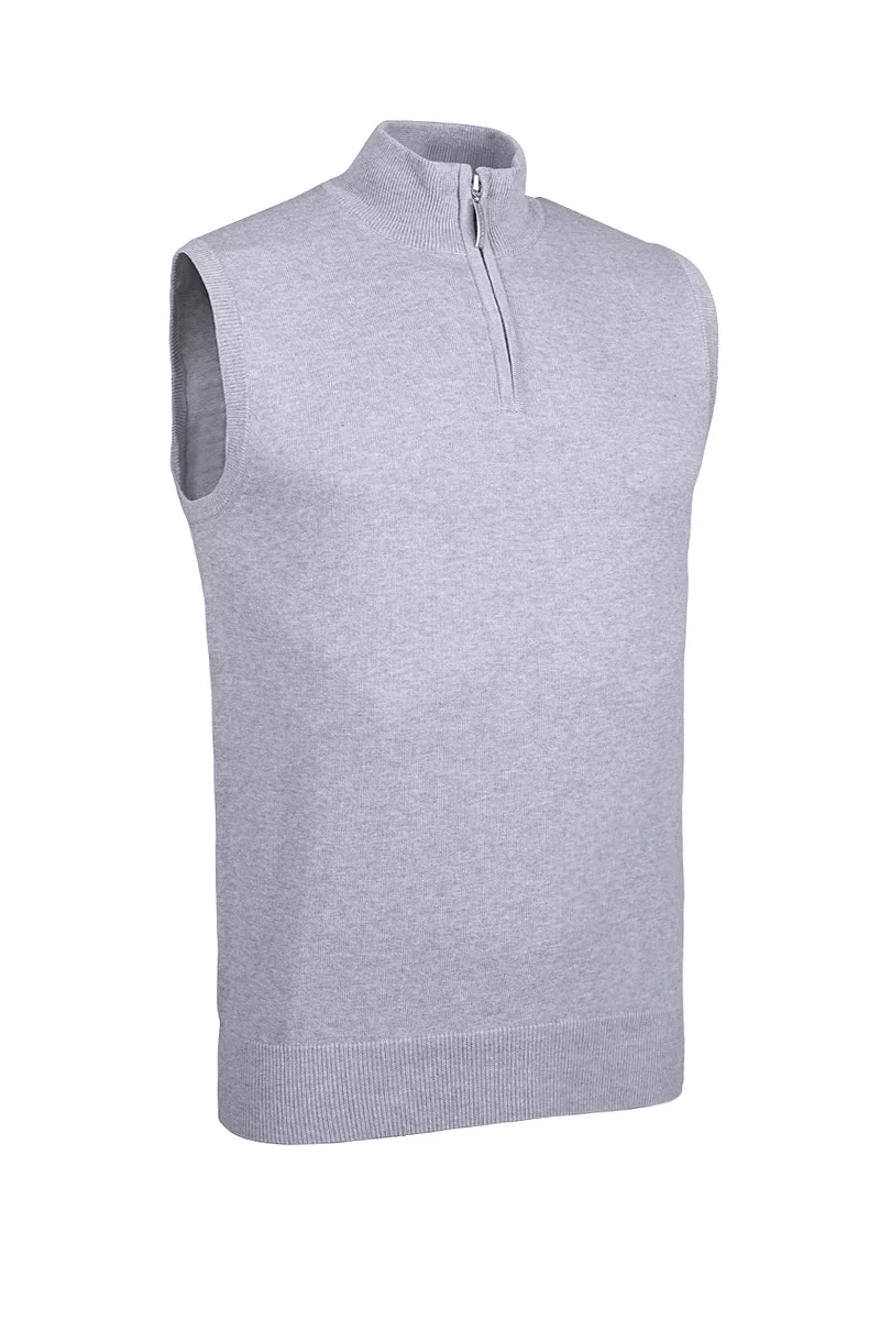 Open Quarter Zip Merino Wool Golf Slipover