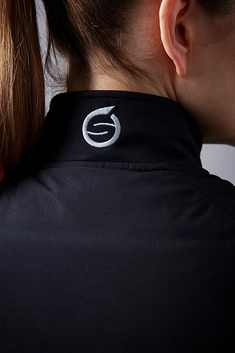 The Open Ladies Diagonal Bonded Quilted Thermal Golf Gilet The Open Ladies Diagonal Bonded Quilted Thermal Golf Gilet