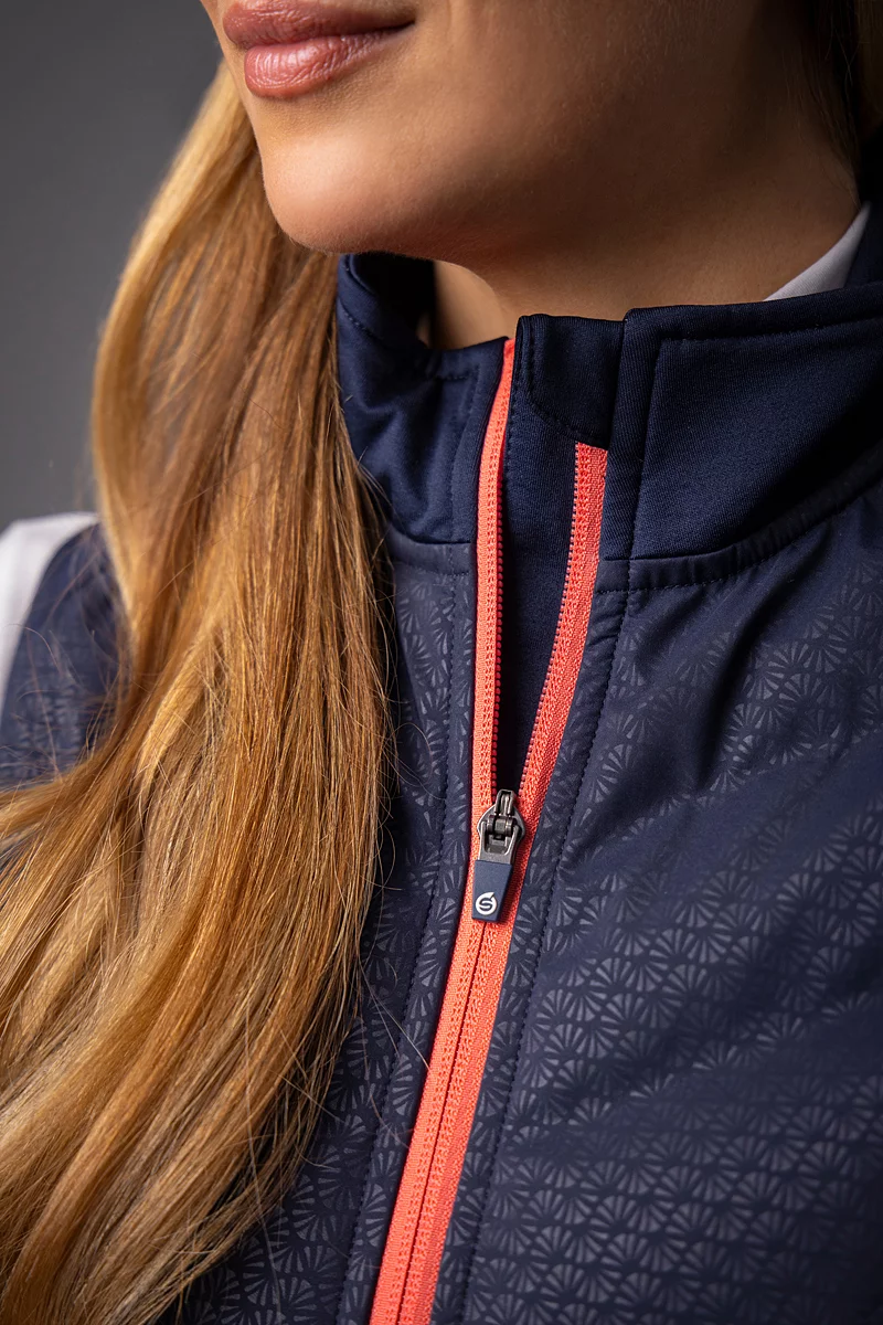 Ladies Diagonal Bonded Quilted Thermal Golf Gilet Ladies Diagonal Bonded Quilted Thermal Golf Gilet