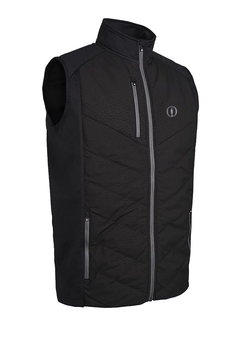 Open Padded Bonded Thermal Golf Gilet