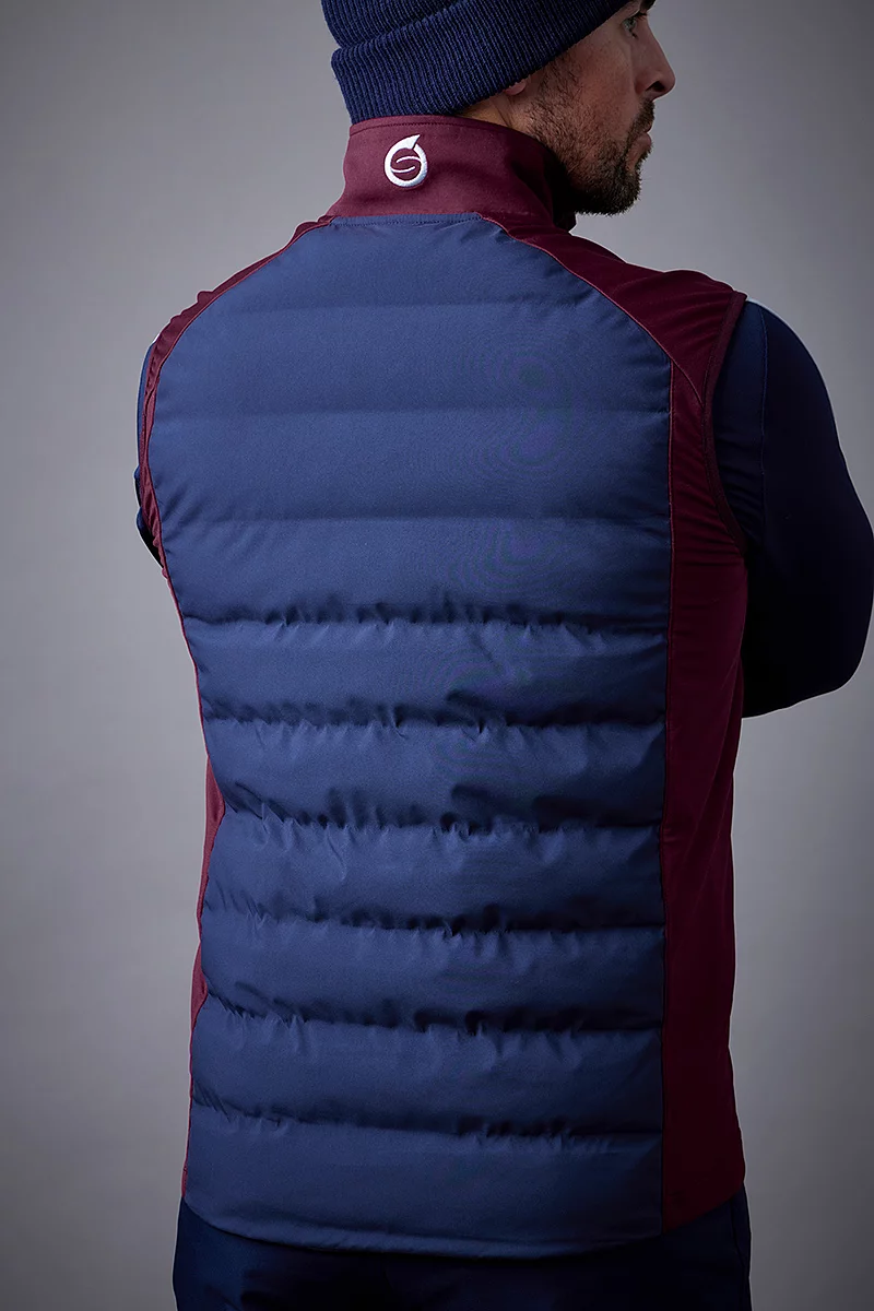 Official Ryder Cup 2027 Mens Padded Bonded Thermal Golf Gilet Official Ryder Cup 2027 Mens Padded Bonded Thermal Golf Gilet