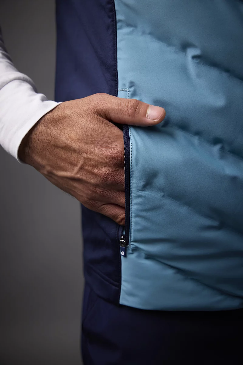 Mens Padded Bonded Thermal Golf Gilet