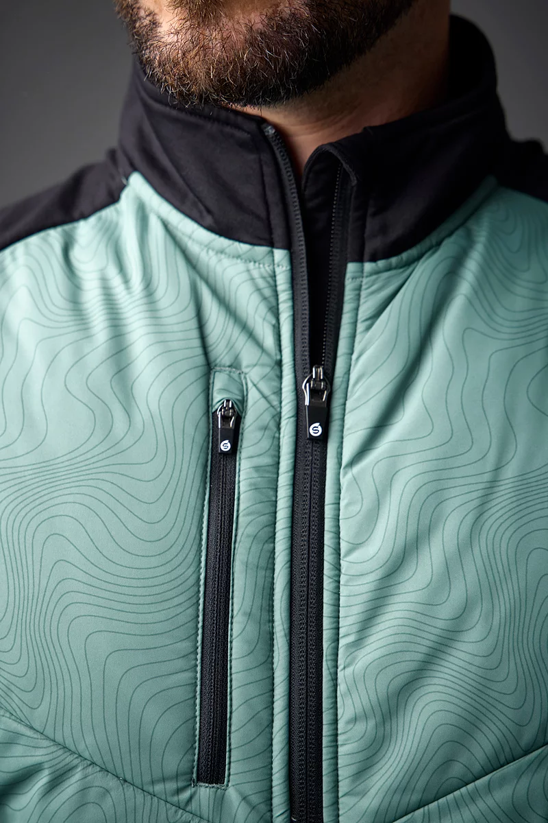 Official Ryder Cup 2027 Mens Padded Bonded Thermal Golf Gilet