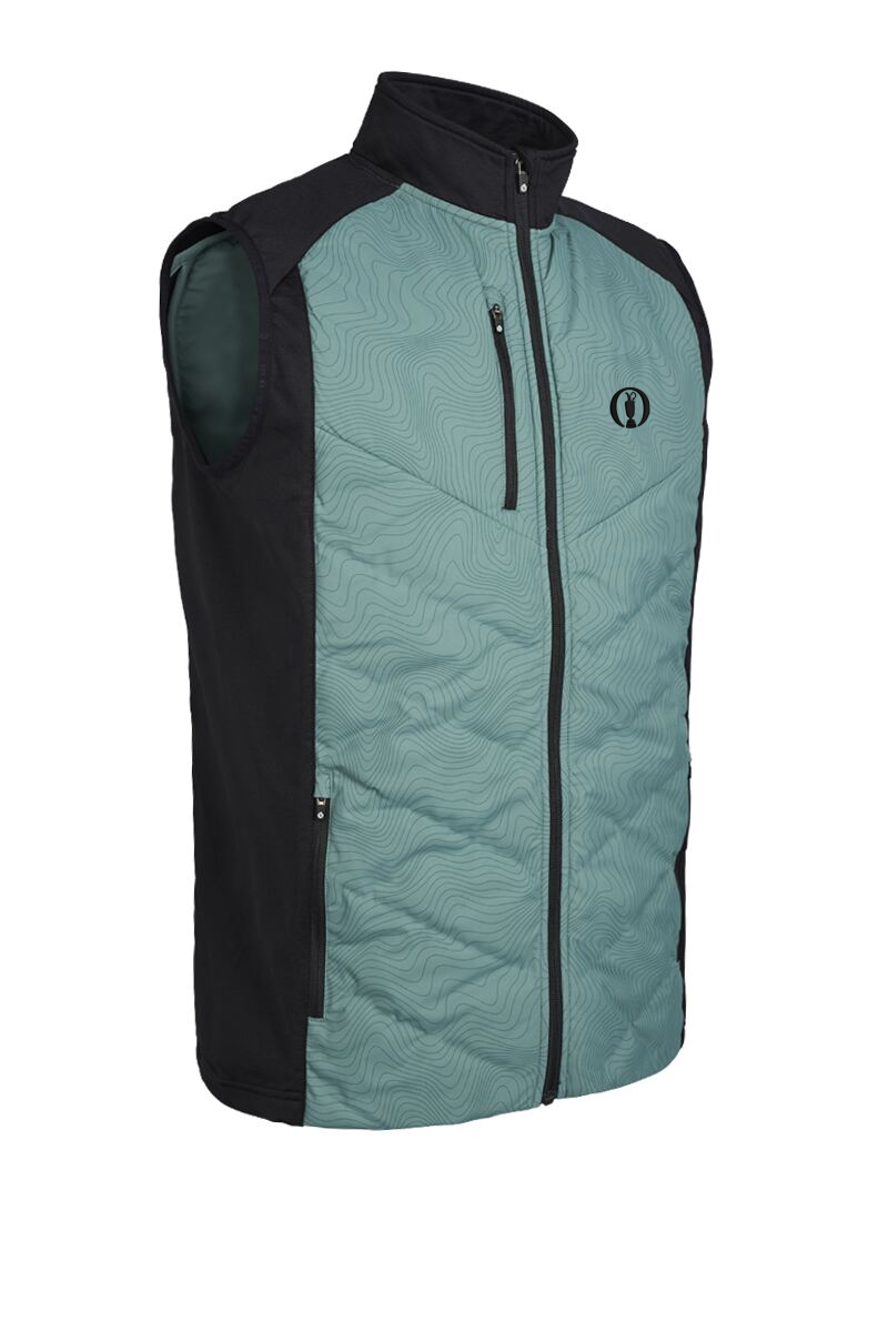 The Open Mens Padded Bonded Thermal Golf Gilet