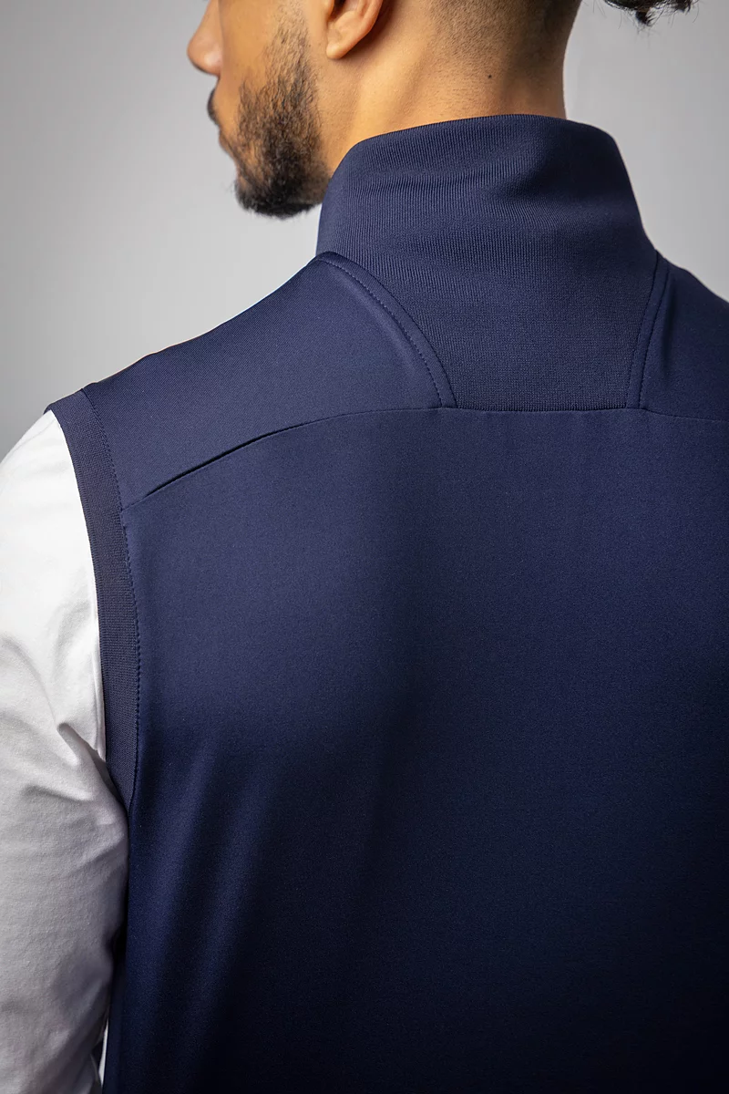 Official Ryder Cup 2027 Mens Quarter Zip Rib Sleeveless Performance Golf Midlayer Official Ryder Cup 2027 Mens Quarter Zip Rib Sleeveless Performance Golf Midlayer
