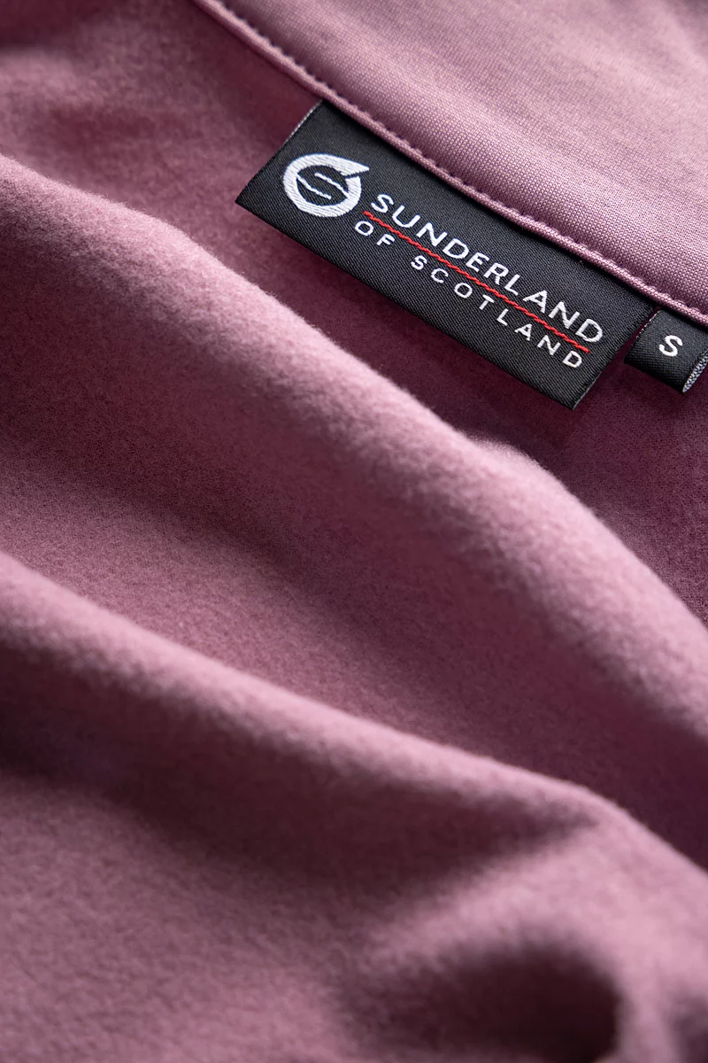 The Open Ladies Quarter Zip Shoulder Panelled Performance Fleece Golf Midlayer The Open Ladies Quarter Zip Shoulder Panelled Performance Fleece Golf Midlayer