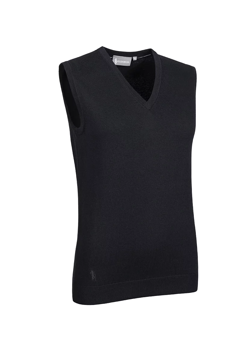 Official Ryder Cup 2027 Ladies V Neck Cotton Lightweight Golf Slipover Black XXL
