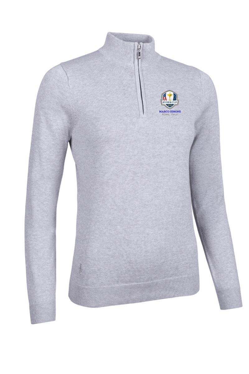 Ladies Cotton Ava Ryder Cup Golf Sweater