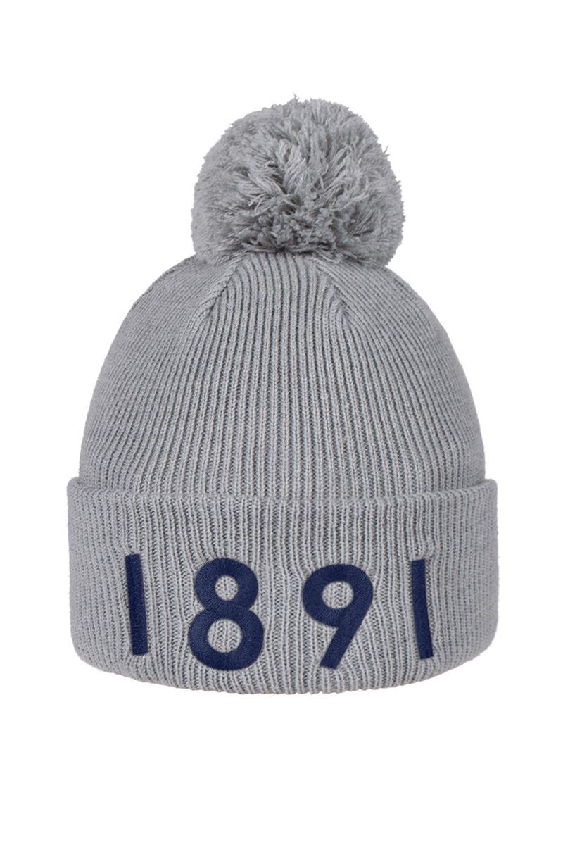Mens And Ladies Thermal Lined Turn Up Rib Merino 1891 Heritage Bobble Hat