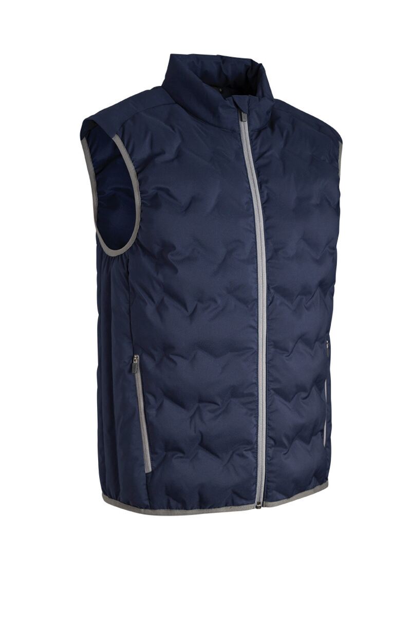 Mens Zip Front Bute Padded Golf Gilet