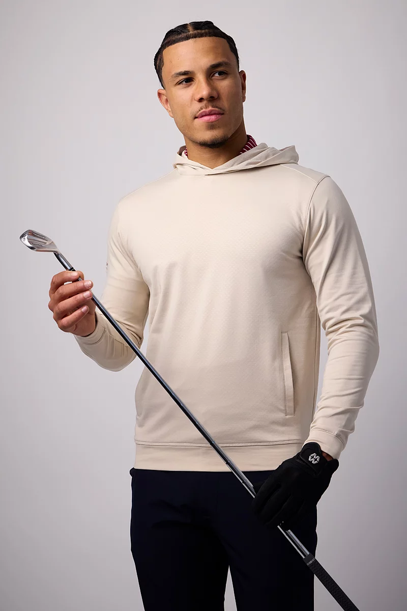 Mens Hooded Performance Midweight Golf Midlayer