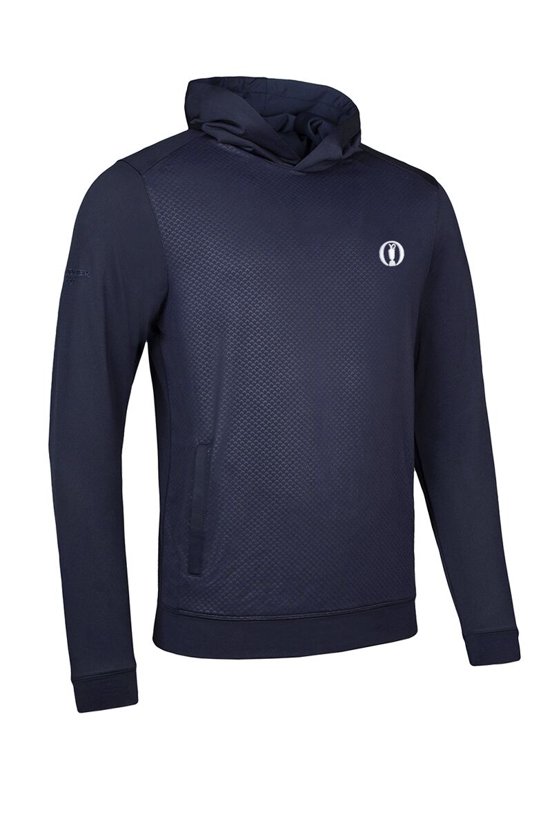 The Open Mens Hooded Performance Midweight Golf Midlayer The Open Mens Hooded Performance Midweight Golf Midlayer