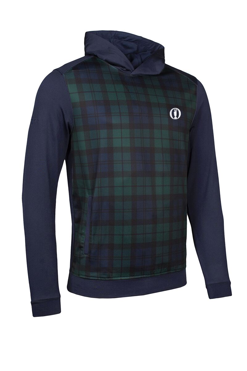 The Open Mens Hooded Performance Midweight Golf Midlayer
