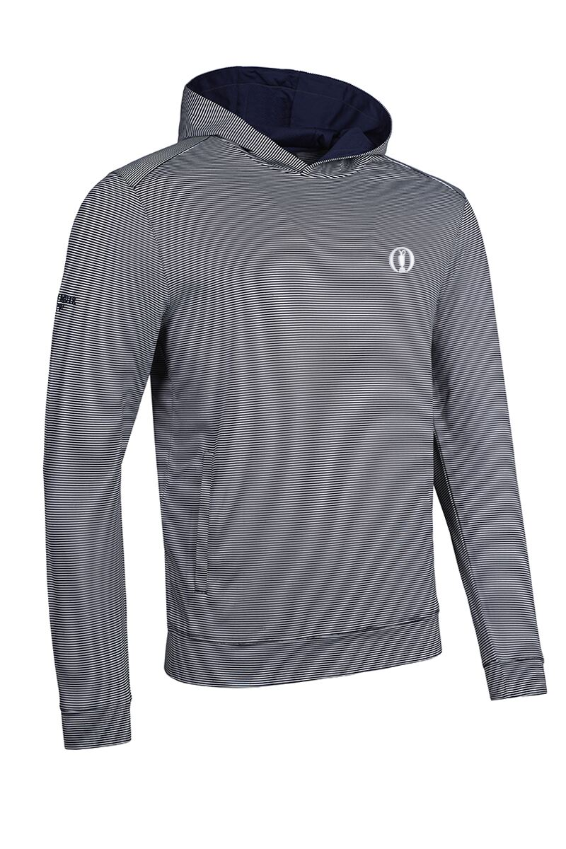 The Open Mens Hooded Performance Midweight Golf Midlayer
