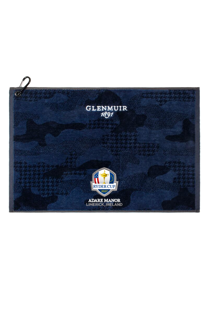 Official Ryder Cup 2027 Camouflage Jacquard Cotton Golf Bag Towel Official Ryder Cup 2027 Camouflage Jacquard Cotton Golf Bag Towel