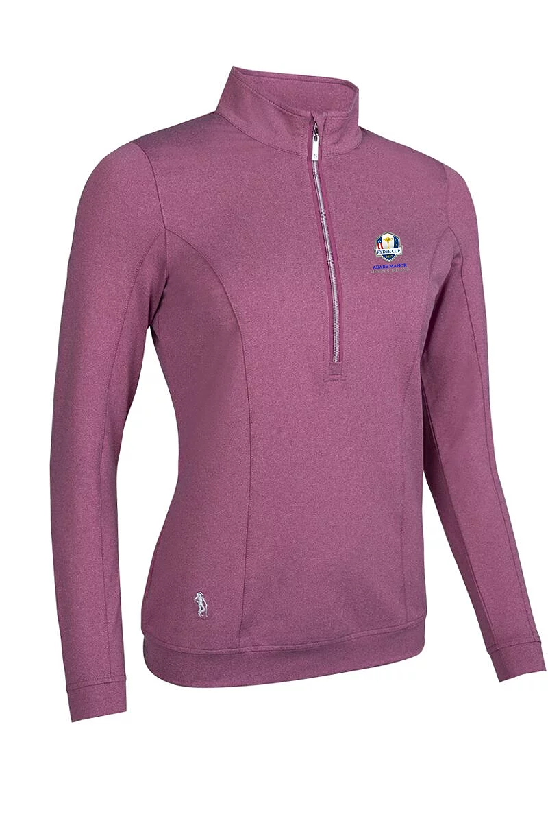 Ryder Cup 2027 Quarter Zip Lightweight Shaped Panel Performance Golf Midlayer
