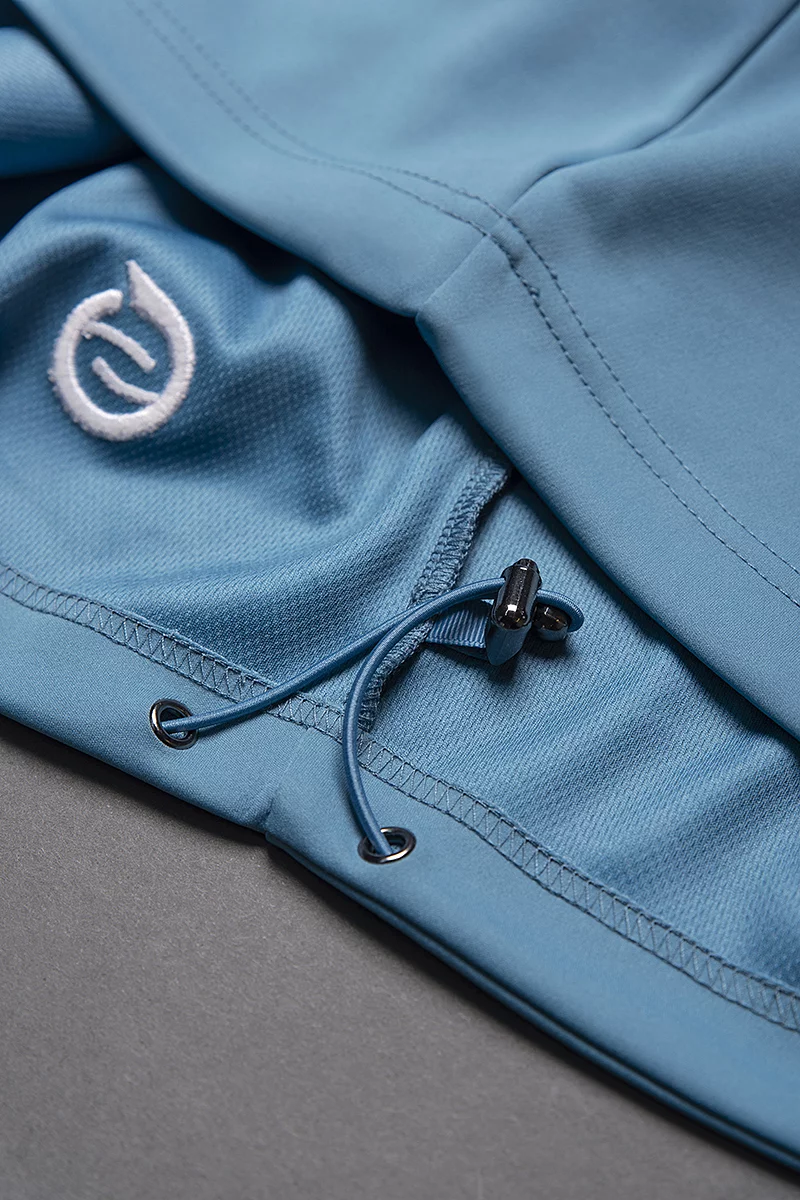 Mens Quarter Zip Contrast Sleeve Panel Showerproof Golf Midlayer