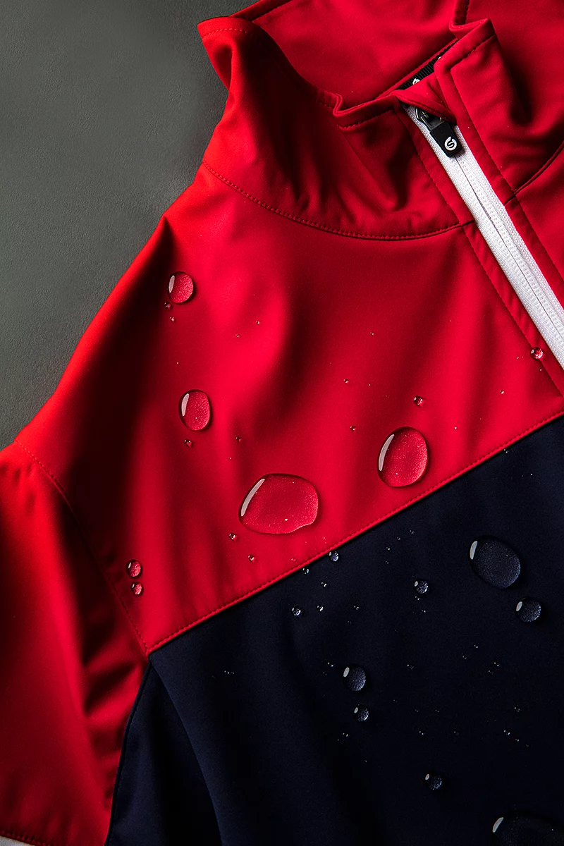 Mens Quarter Zip Colour Block Half Sleeve Showerproof Golf Windshirt Mens Quarter Zip Colour Block Half Sleeve Showerproof Golf Windshirt