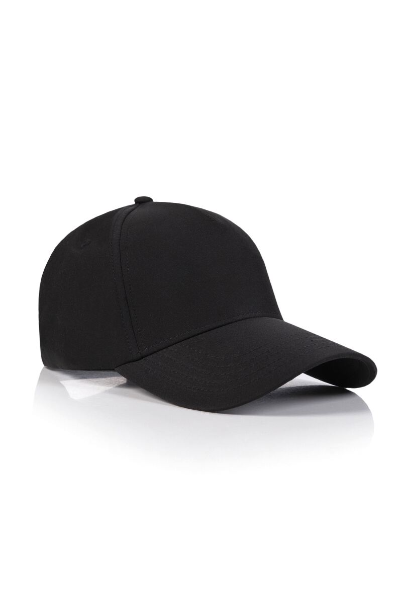 Mens and Ladies Structured Golf Cap Black One Size
