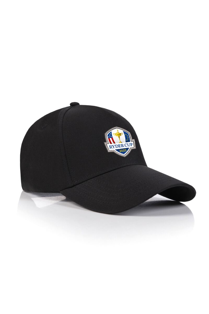 Official Ryder Cup 2025 Mens and Ladies Structured Golf Cap Black One Size